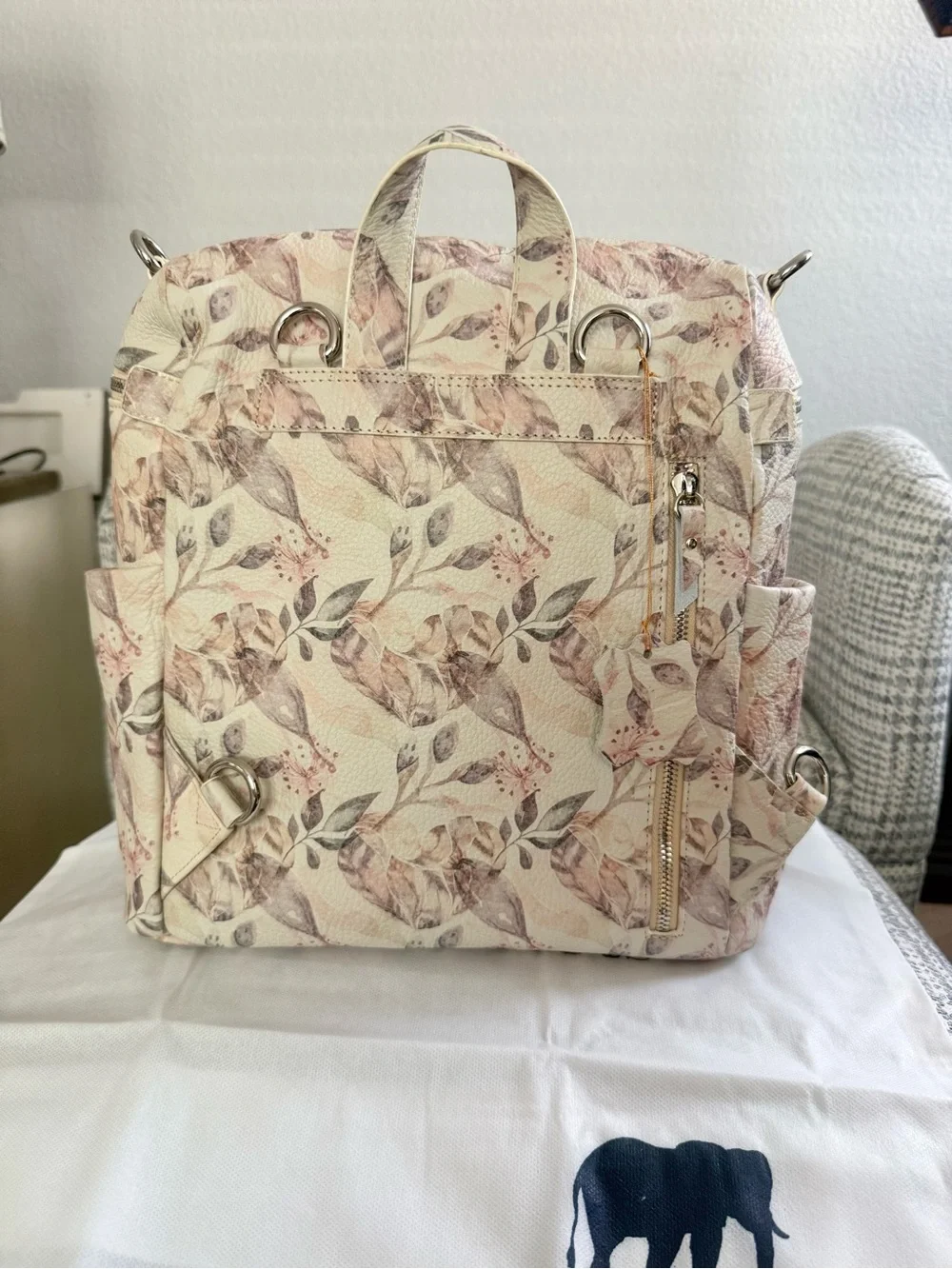 Orchid Hearts x The Nurturing Elephant Milan Diaper Bag